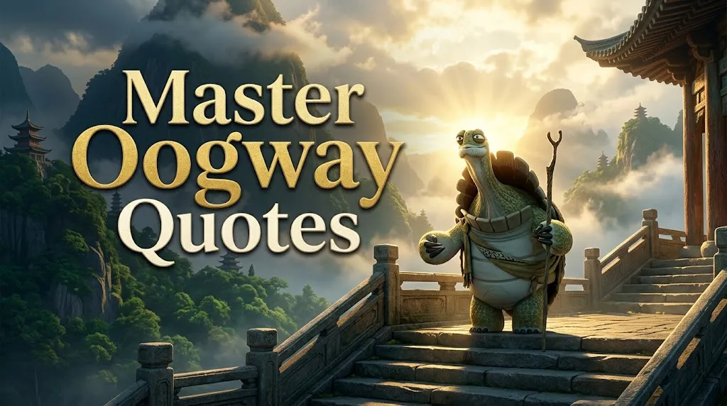Master Oogway Quotes