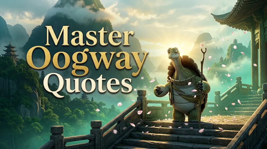 Master Oogway Quotes