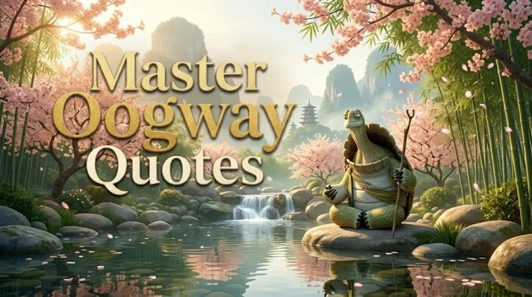 Master Oogway Quotes