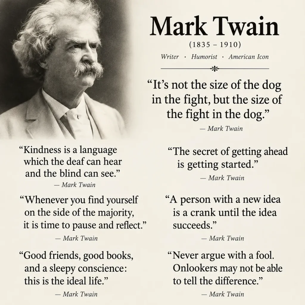 Mark Twain quotes