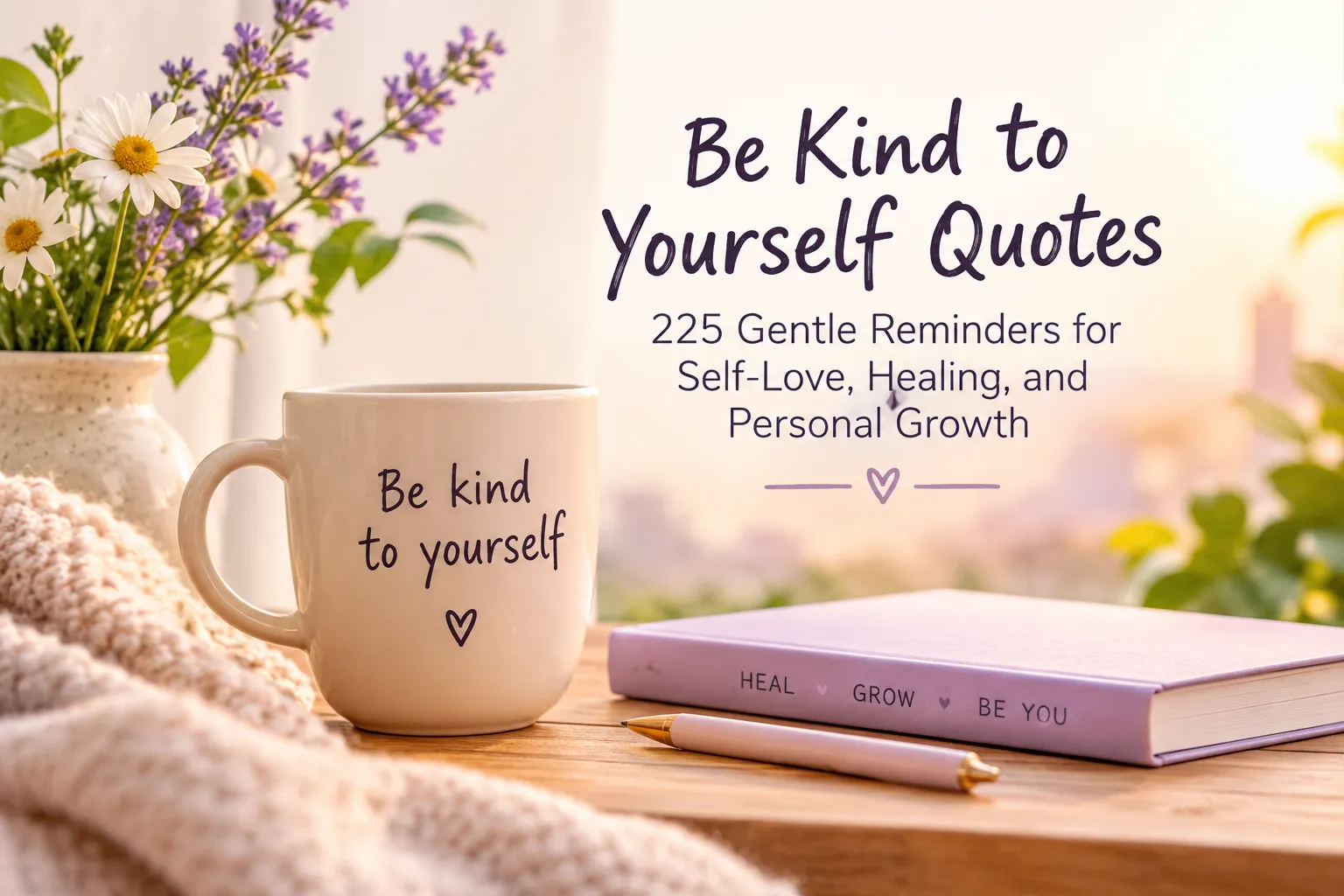 Be Kind To Yourself Quotes