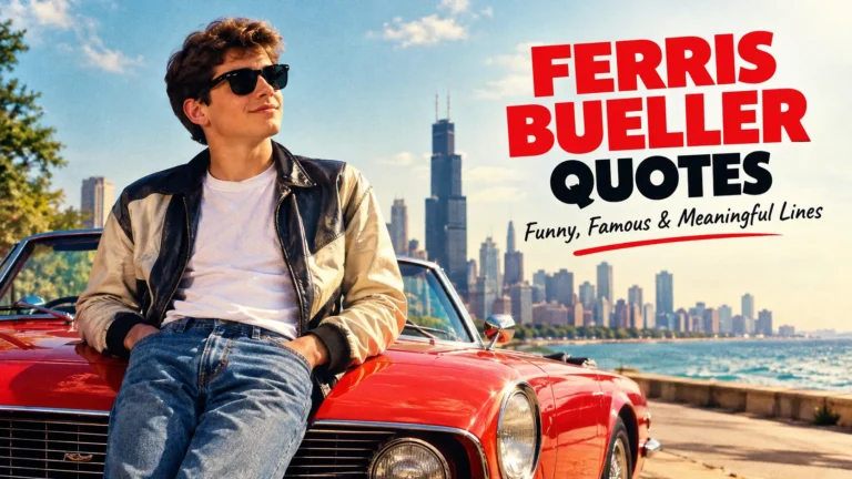 Ferris Bueller Quotes