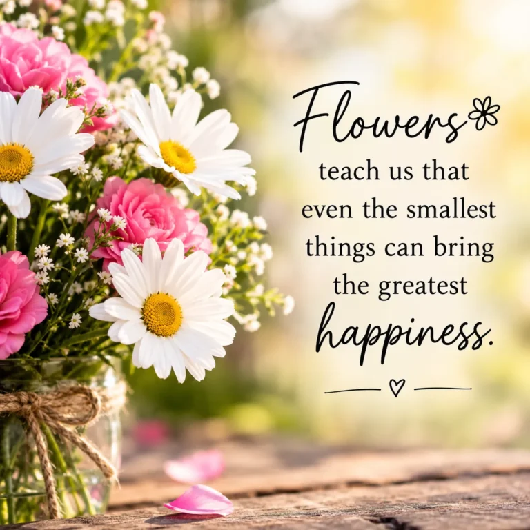 Flower Quotes
