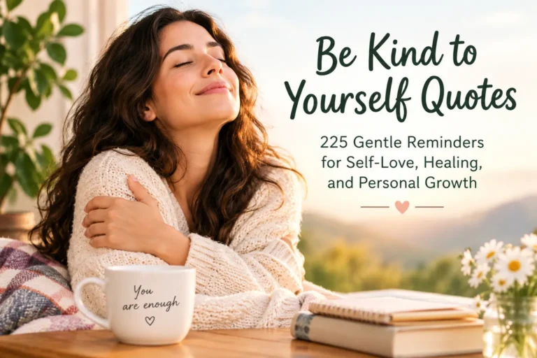 Be Kind To Yourself Quotes