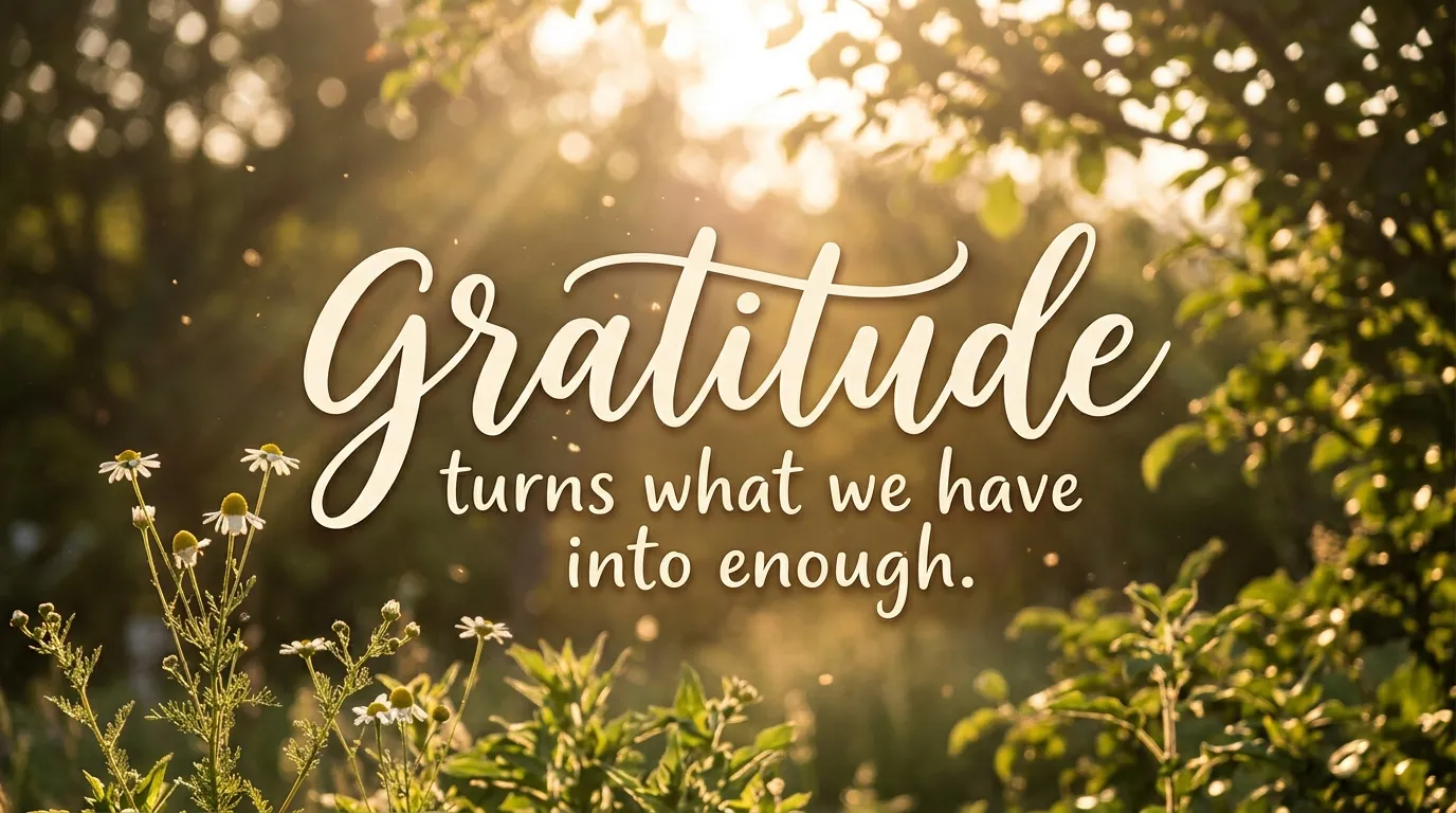 Gratitude Quotes