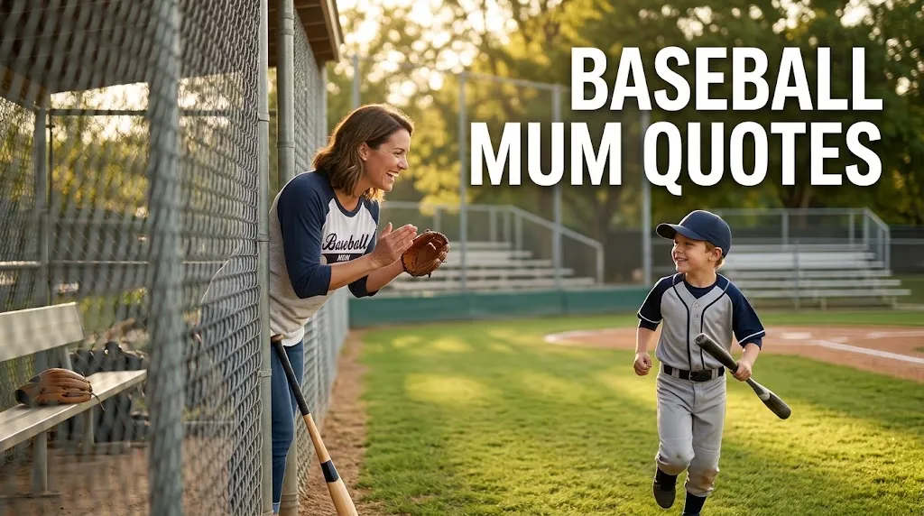 Baseball Mum Quotes